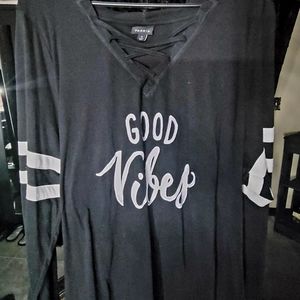 Torrid long sleeved t shirt with hood
